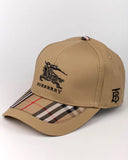 Burberry Baseball b Brown Cap Cotton Hat