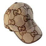 Gucci casquette en toile Jumbo GG