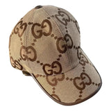 Gucci casquette en toile Jumbo GG