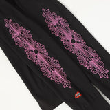 Chrome Hearts Matty Boy Shoulder Logo Thermal L/S T Shirt Noir/Rose Chrome Hearts