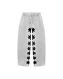 LOSTSHDWS OG Logo Gris Chiné Tracksuit LOSTSHDWS