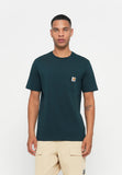 Carhartt WIP T-shirt Pocket basique deep lagoon