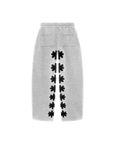 LOSTSHDWS OG Logo Gris Chiné Tracksuit LOSTSHDWS