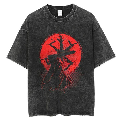 Berserk Acid Wash Oversized T-shirt
