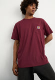 Carhartt WIP T-shirt Pocket basique malbec