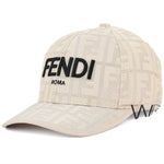 Fendi Roma Baseball Cap Beige Color Hat