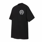 chrome hearts american flag dagger t-shirt black face