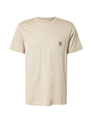 Carhartt WIP T-shirt Pocket basique beige
