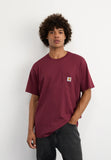 Carhartt WIP T-shirt Pocket basique malbec