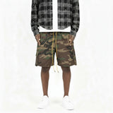 Cargo Shorts Camo porté style urbain