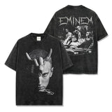 Vintage Street Eminem T-shirt Oversize vue de face