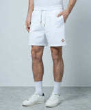 Casablanca Diamond Logo Patch Sweatshorts White porté avec un look streetwear
