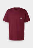 Carhartt WIP T-shirt Pocket basique malbec