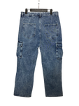 Fashion Jean Cargo Bleu