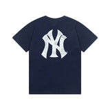 t-shirt new york yankees bleu marine logo ny