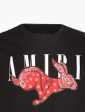 AMIRI Black Lunar New Year Rabbit T-Shirt