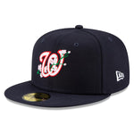 Washington Nationals New Era 2019 World Series Bloom Side Patch 59FIFTY Fitted Hat Navy