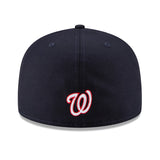 Washington Nationals New Era 2019 World Series Bloom Side Patch 59FIFTY Fitted Hat Navy