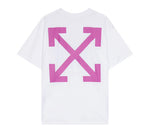 OFF-WHITE Arrow Caravaggio St Fran Slim Tee White