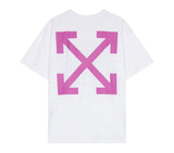 OFF-WHITE Arrow Caravaggio St Fran Slim Tee White