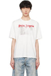 Palm Angels t-shirt Portait Pencil White