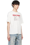 Palm Angels t-shirt Portait Pencil White