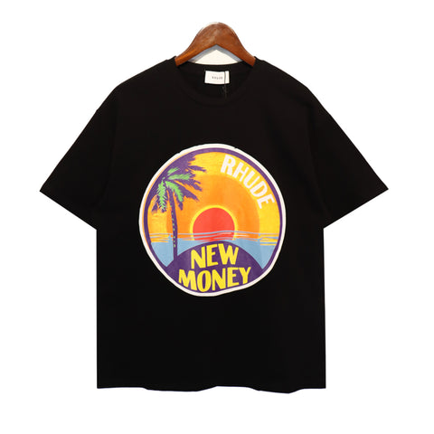 RHUDE Sunset T-Shirt Noir