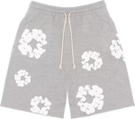 Denim Tears The Cotton Wreath Shorts Grey