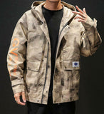 Japanese Camouflage Tooling Jacket Khaki