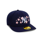 New Era New York Yankees Low Profile Blossom Pack 59FIFTY Navy/Pink Fitted