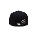 New Era New York Yankees Quick Turn Team Heart 59FIFTY Black Fitted