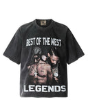 t-shirt vintage best of the west legends streetwear