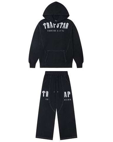 Trapstar Deconstructed Decoded Tracksuit Black
