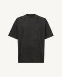 Vintage Black Oversized Tee vue de face