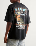 AMIRI Sunny Place Logo-Print Cotton-Blend Jersey T-Shirt – vue de côté