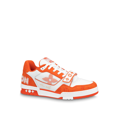 LV Trainer Sneaker Low Orange - Sneaker6ix Shop